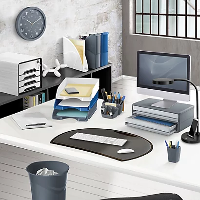 Horloge Silencieuse CEP Mineral Grise Ø 30 Cm 2 Horloge Silencieuse CEP Mineral Grise Ø 30 Cm – Image 2