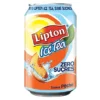 Ice Tea Pêche Lipton, Zéro Sucres, En Canette, Lot De 24 X 33 Cl