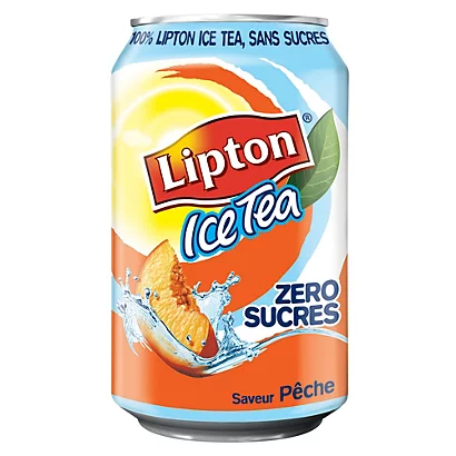 Ice Tea Pêche Lipton, Zéro Sucres, En Canette, Lot De 24 X 33 Cl 1 Ice Tea Pêche Lipton, Zéro Sucres, En Canette, Lot De 24 X 33 Cl