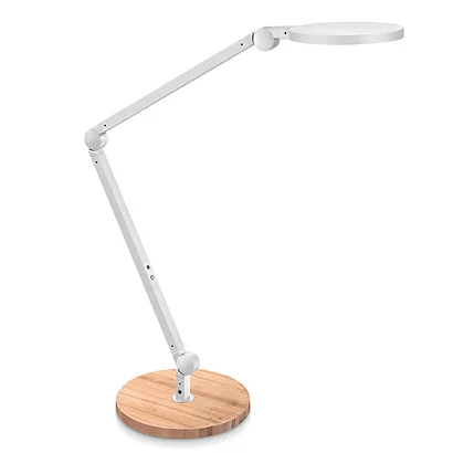 Lampe De Bureau Led Giant Silva CEP Bois Et Blanc 1 Lampe De Bureau Led Giant Silva CEP Bois Et Blanc