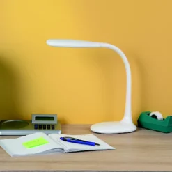Lampe De Bureau LED Lucy Unilux Coloris Blanc -Fournitures Bureau Boutique lampe bureau led lucy unilux coloris blanc 714740 2