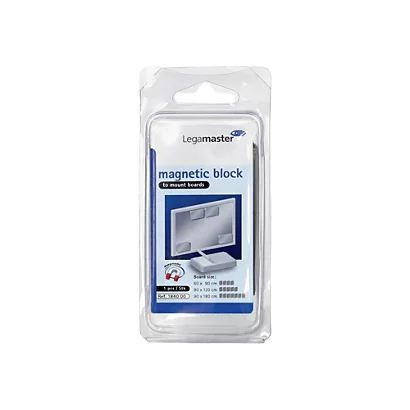 Legamaster Aimant Auto-adhésif, 53 X 78 X 13 Mm - Revêtement En Caoutchouc 1 Legamaster Aimant Auto-adhésif, 53 X 78 X 13 Mm - Revêtement En Caoutchouc