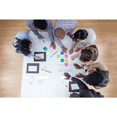 LEGAMASTER Wrap Up Feuille Autocollante De Tableau Blanc En Rouleau, Magnétique - 101 X 150 Cm 8 LEGAMASTER Wrap Up Feuille Autocollante De Tableau Blanc En Rouleau, Magnétique - 101 X 150 Cm – Image 8