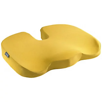 Leitz Coussin D'assise Ergonomique Ergo Cosy - Jaune 1 Leitz Coussin D'assise Ergonomique Ergo Cosy - Jaune