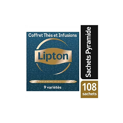 Lipton Exclusive Selection Coffret Thés Et Infusions - 108 Sachets Pyramide 1 Lipton Exclusive Selection Coffret Thés Et Infusions - 108 Sachets Pyramide