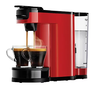 Machine à Café Dosettes Et Filtre Philips Switch Rouge 2 Machine à Café Dosettes Et Filtre Philips Switch Rouge – Image 2