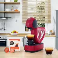 Machine à Café Nescafé Dolce Gusto Infinissima Rouge 9 Machine à Café Nescafé Dolce Gusto Infinissima Rouge -Fournitures Bureau Boutique machine caf nescaf dolce gusto infinissima rouge 537220 4