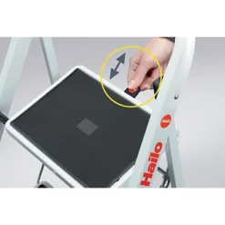 Marchepied 2 Marches 150 Kg Hailo 6 Marchepied 2 Marches 150 Kg Hailo -Fournitures Bureau Boutique marchepied 2 marches 150 kg hailo 686010 2