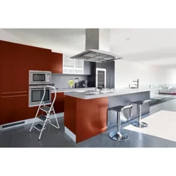 Marchepied De Sécurité 3 Marches 150 Kg Hailo -Fournitures Bureau Boutique marchepied curit 3 marches 150 kg hailo 686020 3