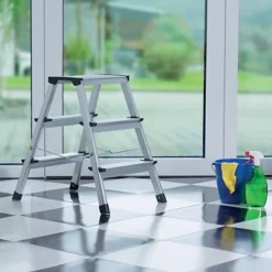 Marchepieds 2x3 Marches L90 Hailo -Fournitures Bureau Boutique marchepieds 2x3 marches l90 hailo 088690 3