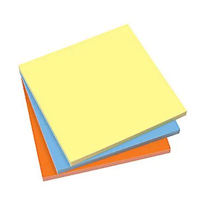 Maul Notes Adhérentes 10 X10 Cm Coloris Assortis - 3 Blocs De 100 1 Maul Notes Adhérentes 10 X10 Cm Coloris Assortis - 3 Blocs De 100