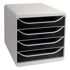 Module De Classement Big Box Classic Exacompta Coloris Gris/noir