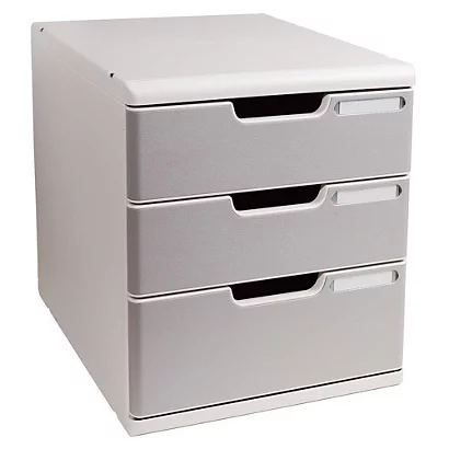 MULTIFORM Module De Classement EXACOMPTA Modulo 3 Tiroirs - Gris 1 MULTIFORM Module De Classement EXACOMPTA Modulo 3 Tiroirs - Gris