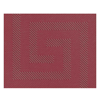 Nappe En Papier Damassé En Rouleau De 1,18 X 25 M, Coloris Bordeaux 3 Nappe En Papier Damassé En Rouleau De 1,18 X 25 M, Coloris Bordeaux – Image 3