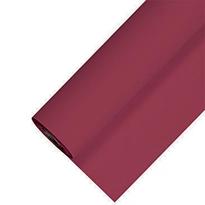 Nappe En Papier Damassé En Rouleau De 1,18 X 25 M, Coloris Bordeaux 1 Nappe En Papier Damassé En Rouleau De 1,18 X 25 M, Coloris Bordeaux