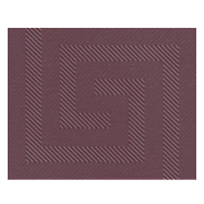 Nappe En Papier Damassé En Rouleau De 1,18 X 25 M, Coloris Chocolat 2 Nappe En Papier Damassé En Rouleau De 1,18 X 25 M, Coloris Chocolat – Image 2