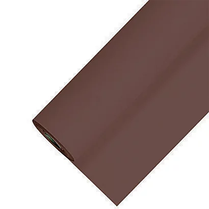 Nappe En Papier Damassé En Rouleau De 1,18 X 25 M, Coloris Chocolat 1 Nappe En Papier Damassé En Rouleau De 1,18 X 25 M, Coloris Chocolat