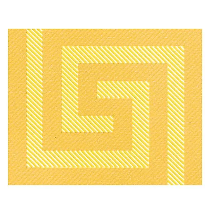 Nappe En Papier Damassé En Rouleau De 1,18 X 25 M, Coloris Mandarine 2 Nappe En Papier Damassé En Rouleau De 1,18 X 25 M, Coloris Mandarine – Image 2