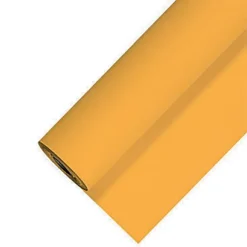 Nappe En Papier Damassé En Rouleau De 1,18 X 25 M, Coloris Mandarine