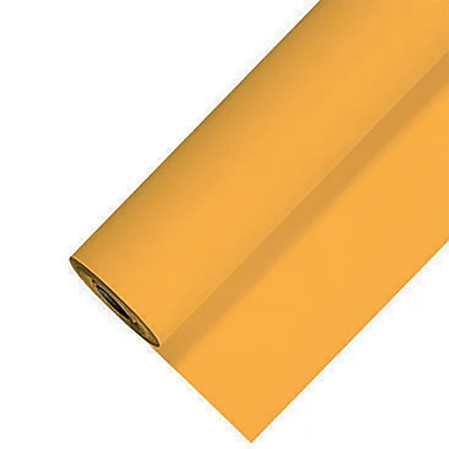 Nappe En Papier Damassé En Rouleau De 1,18 X 25 M, Coloris Mandarine 1 Nappe En Papier Damassé En Rouleau De 1,18 X 25 M, Coloris Mandarine