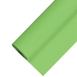 Nappe En Papier Damassé En Rouleau De 1,18 X 25 M, Coloris Vert Pomme
