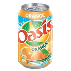 Oasis Orange, En Canette, Lot De 24 X 33 Cl