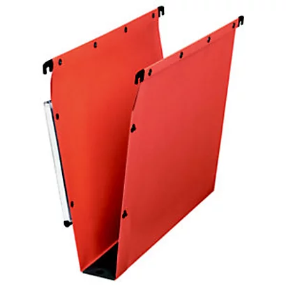 L'oblique AZ Dossier Suspendu Ultimate Pour Armoires - En Kraft - Boutons-pression - Fond U 50 Mm - Orange - Lot De 25 1 L'oblique AZ Dossier Suspendu Ultimate Pour Armoires - En Kraft - Boutons-pression - Fond U 50 Mm - Orange - Lot De 25