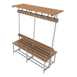 Option Porte Bagages Pour Banc Patères L.1500 Mm