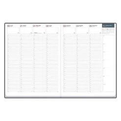 Oxford Agenda Semainier First Noir - 24 X 32 Cm - 2024
