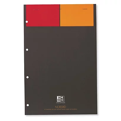 OXFORD Bloc NOTEPAD OXFORD - A4+ - 21 X 32 Cm - 80 Pages - Blanc Quadrillé 5x5 - Lot De 5 Blocs 1 OXFORD Bloc NOTEPAD OXFORD - A4+ - 21 X 32 Cm - 80 Pages - Blanc Quadrillé 5x5 - Lot De 5 Blocs