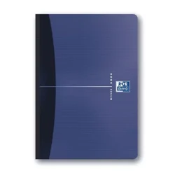 OXFORD Cahier Office Essentials Petits Carreaux A5 192 Pages Couverture Carte Couleurs Assorties - Lot De 5