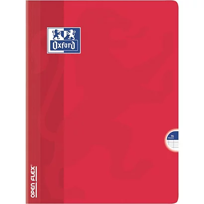 OXFORD Cahier Openflex Reliure Agrafée A4+ 24 X 32 Cm 96 Pages 90 G/m² Grands Carreaux Séyes, Couverture Polypro Assorties (Lot De 10) 3 OXFORD Cahier Openflex Reliure Agrafée A4+ 24 X 32 Cm 96 Pages 90 G/m² Grands Carreaux Séyes, Couverture Polypro Assorties (Lot De 10) – Image 3