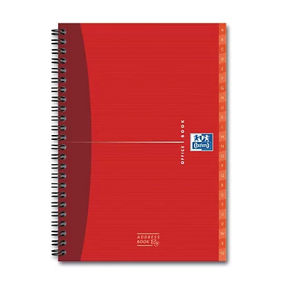 OXFORD Office Essentials - Répertoire (5 Blocs De 80 Feuilles) 1 OXFORD Office Essentials - Répertoire (5 Blocs De 80 Feuilles)