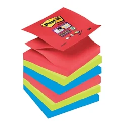 Pack Avantages 8 Blocs Notes Repositionnables Z-notes Post-it Super Sticky 76 X 76 Mm + Dévidoir Box Bleu OFFERT -Fournitures Bureau Boutique pack avantages 8 blocs notes repositionnables z notes post it super sticky 76 x 76 mm vidoir box bleu offert 407140 2