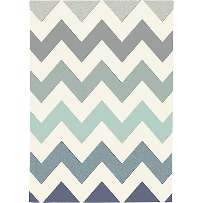 Paperflow Tapis Déco CANVAS Pour L'intérieur, 100% Polypropylène -160 X 230 Cm, Motif Zig-Zag 2 Paperflow Tapis Déco CANVAS Pour L'intérieur, 100% Polypropylène -160 X 230 Cm, Motif Zig-Zag – Image 2
