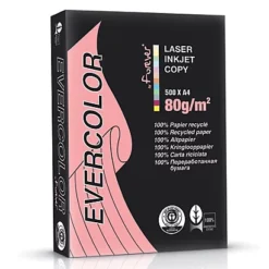 Papier Couleur Evercolor Clairefontaine Rose A4 80g, 5 Ramettes De 500 Feuilles -Fournitures Bureau Boutique papier couleur evercolor clairefontaine rose a4 80g 5 ramettes 500 feuilles 409050 2