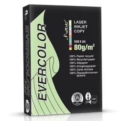 Papier Couleur Evercolor Clairefontaine Vert A4 80g, 5 Ramettes De 500 Feuilles -Fournitures Bureau Boutique papier couleur evercolor clairefontaine vert a4 80g 5 ramettes 500 feuilles 409080 2