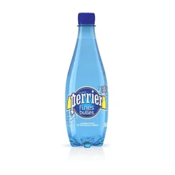 Perrier Eau Minérale Naturelle Gazeuse Fines Bulles - Lot 24 Bouteilles PET 50 Cl