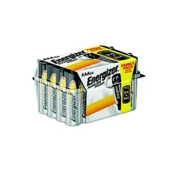 Piles Alcalines Energizer Alkaline Power LR03 AAA, Lot De 24