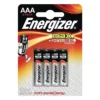 Piles Alcalines Energizer Max LR03 AAA, Lot De 8