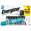 Piles Alcalines Energizer Max Plus LR06 AA, Lot De 14
