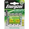 Piles Rechargeables Energizer Extrême 2000mAh LR06 AA, Lot De 4