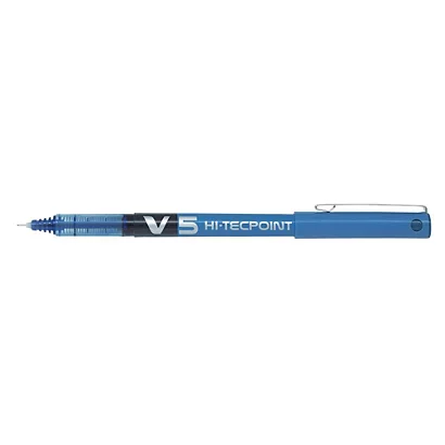 Pilot Hi-Tecpoint V5 Stylo Roller Encre Liquide à Capuchon Pointe Fine 0,5 Mm Bleu (Pack Promo 16 + 4 OFFERTS) 2 Pilot Hi-Tecpoint V5 Stylo Roller Encre Liquide à Capuchon Pointe Fine 0,5 Mm Bleu (Pack Promo 16 + 4 OFFERTS) – Image 2