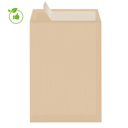 Pochettes Kraft Raja, Bande Auto-adhésive, 229x324 Mm, Lot De 250 1 Pochettes Kraft Raja, Bande Auto-adhésive, 229x324 Mm, Lot De 250