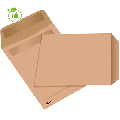 Pochettes Kraft Raja, Bande Autocollante, 162 X 229 Mm, Lot De 500 1 Pochettes Kraft Raja, Bande Autocollante, 162 X 229 Mm, Lot De 500