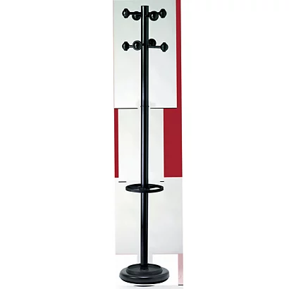 Portemanteau 8 Patères Noir 1 Portemanteau 8 Patères Noir