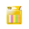 POST-IT Autocollants De Petite Taille 15 X 50 Mm Assorties Fluo Couleurs 670-5 - 2 Paquets De 5 Blocs X 100