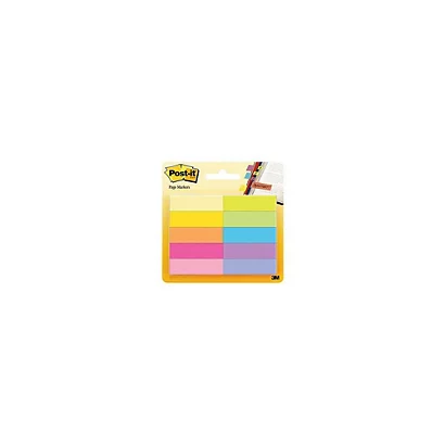 POST-IT Marque-pages, 12,7 X 44,4 Mm, Couleurs Assorties, Lot De 500 (Lot De 2) 2 POST-IT Marque-pages, 12,7 X 44,4 Mm, Couleurs Assorties, Lot De 500 (Lot De 2) – Image 2