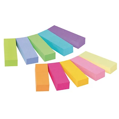 POST-IT Marque-pages, 12,7 X 44,4 Mm, Couleurs Assorties, Lot De 500 (Lot De 2) 1 POST-IT Marque-pages, 12,7 X 44,4 Mm, Couleurs Assorties, Lot De 500 (Lot De 2)