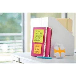 Post-it Notes Repositionnables Quadrillées Rectangle Jaune 102 X 152 Mm - Lot 6 Blocs 100 Feuilles -Fournitures Bureau Boutique post it notes repositionnables quadrill rectangle jaune 102 x 152 mm lot 6 blocs 100 feuilles 3111500 2